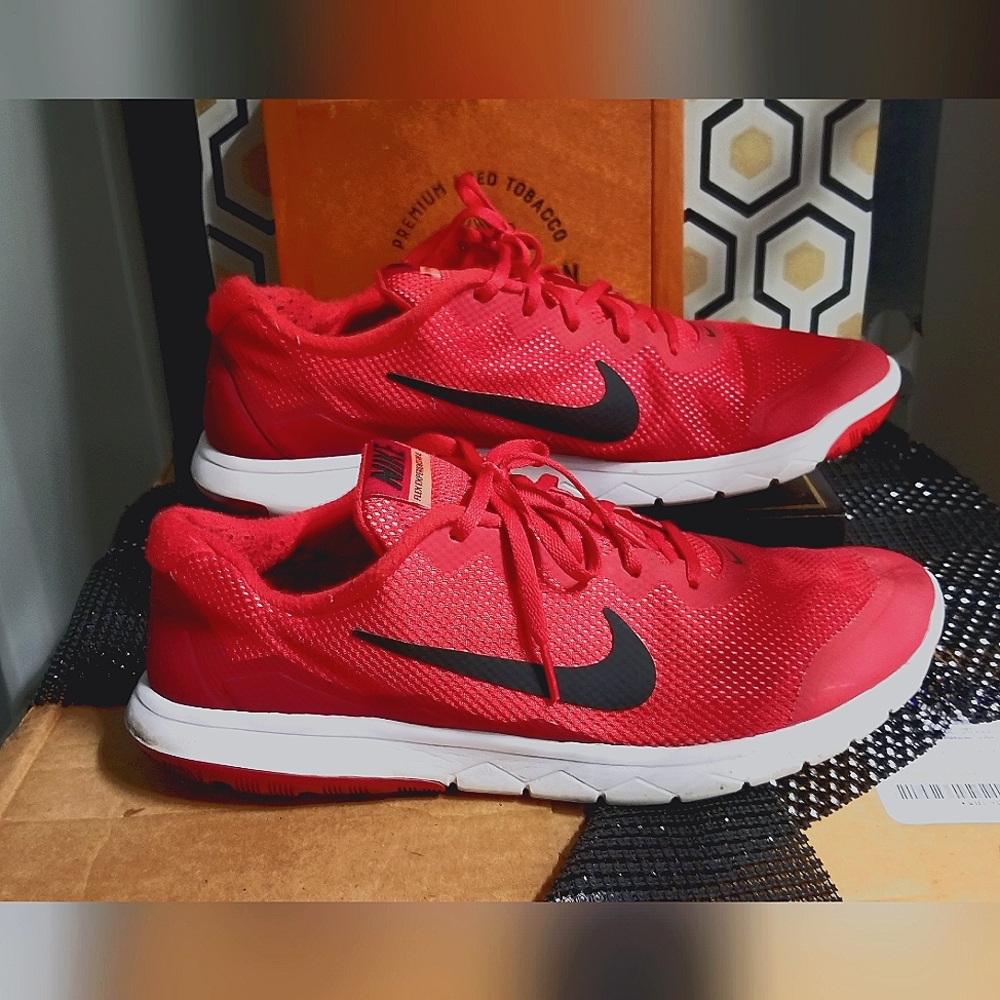 Men's Red Nike shoes size 12